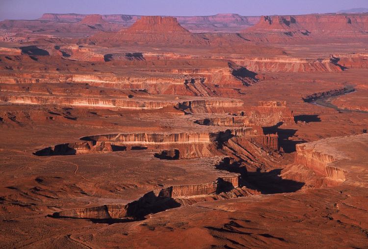 A view of Green River in Canyonlands National Park.