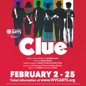 West Valley Arts Presents Clue: On Stage @ West Valley Performing Arts Center | West Valley City | Utah | United States