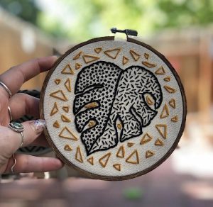 Craft Lake City Workshop: Monstera Embroidery @ Valley Fair |  |  | 